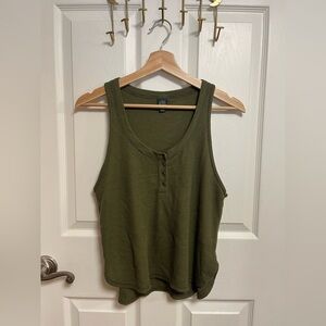 Wild Fable Olive Green Tank Top